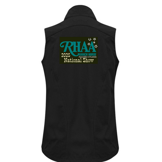 National Show 2025 RHAA SOFTSHELL VEST