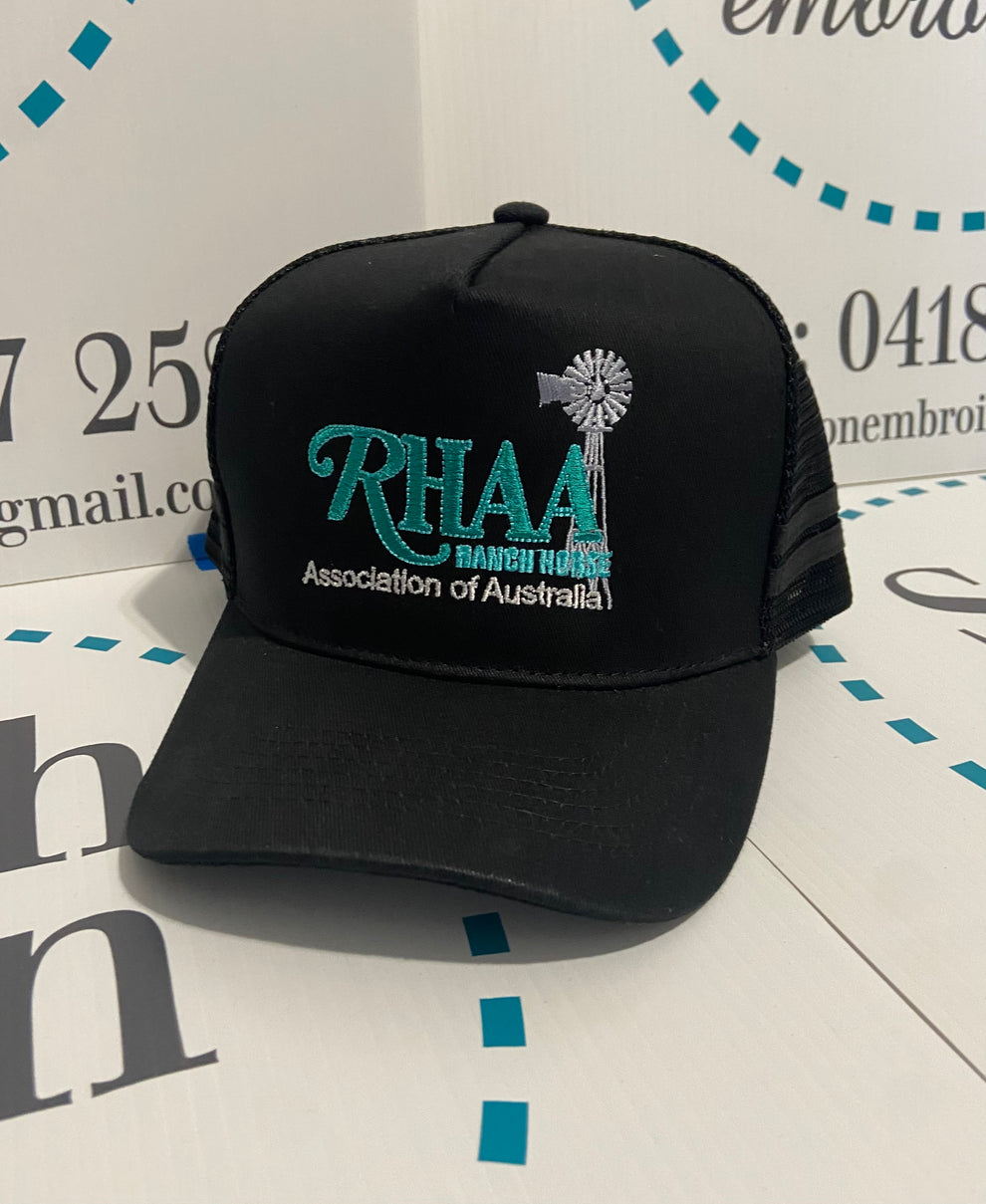 RHAA Trucker Cap – Stitch Em On Embroidery